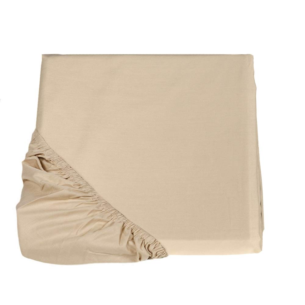 fazzini-trecento-lenzuolo-con-angoli-matrimoniale-180x200x30-raso-300tc-beige-25 image 2