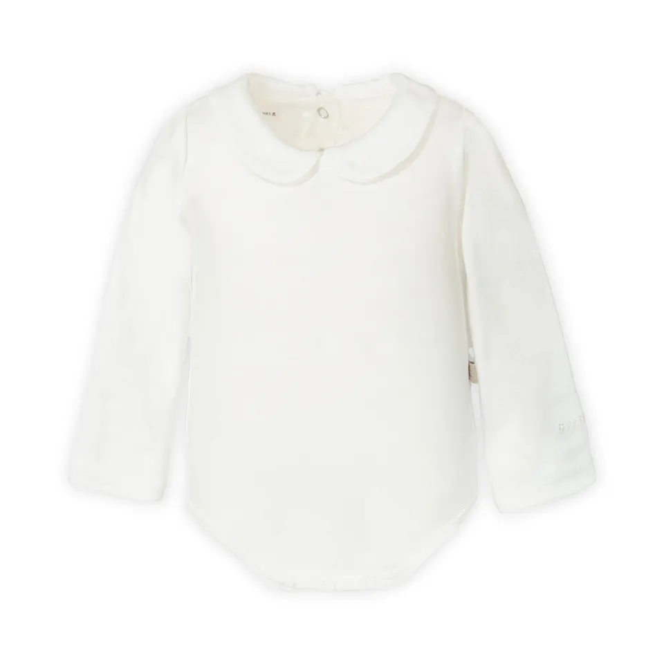bamboom-body-bimba-collo-tondo-offwhite-111-body-maniche-lunghe image 1
