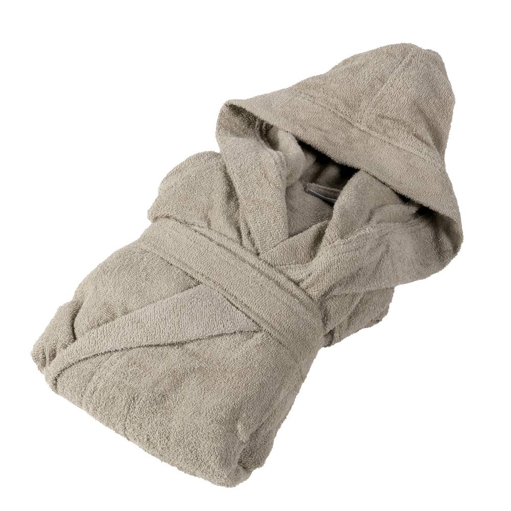 fazzini-travel-accappatoio-con-cappuccio-in-microcotone-260-g-mq-corda-taglia-s image 1