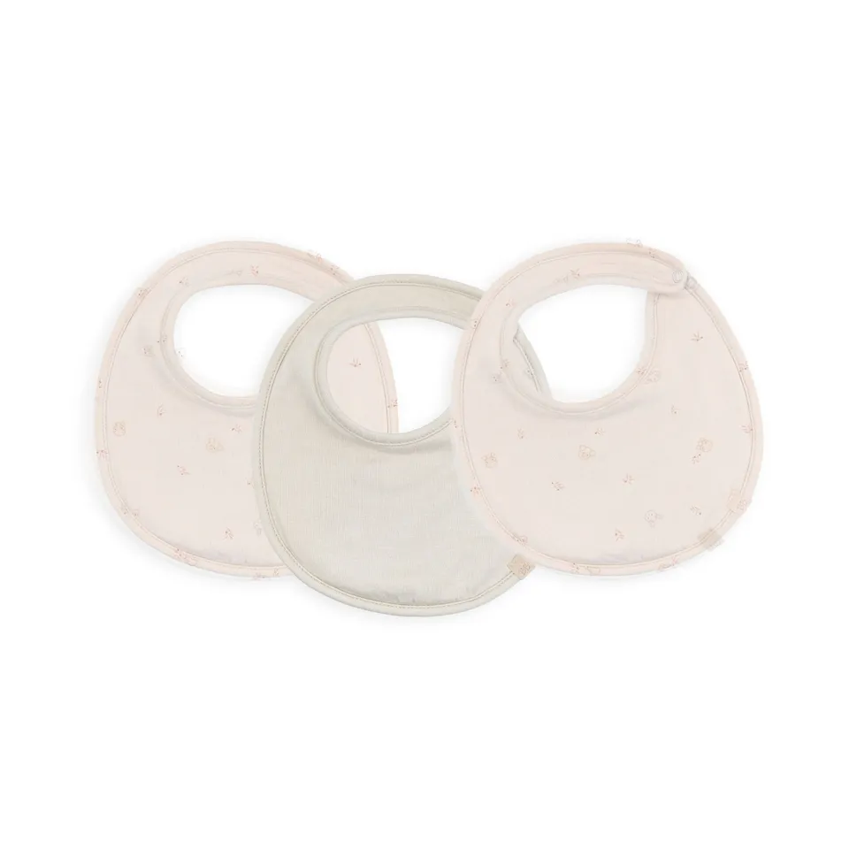 bamboom-tris-bavaglini-neonato-olives-413-set-3-pz image 1