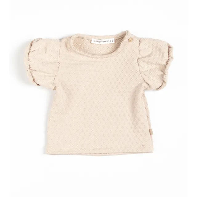 bamboom-shirt-manica-corta-a-palloncino-almond-cream-273 image 1