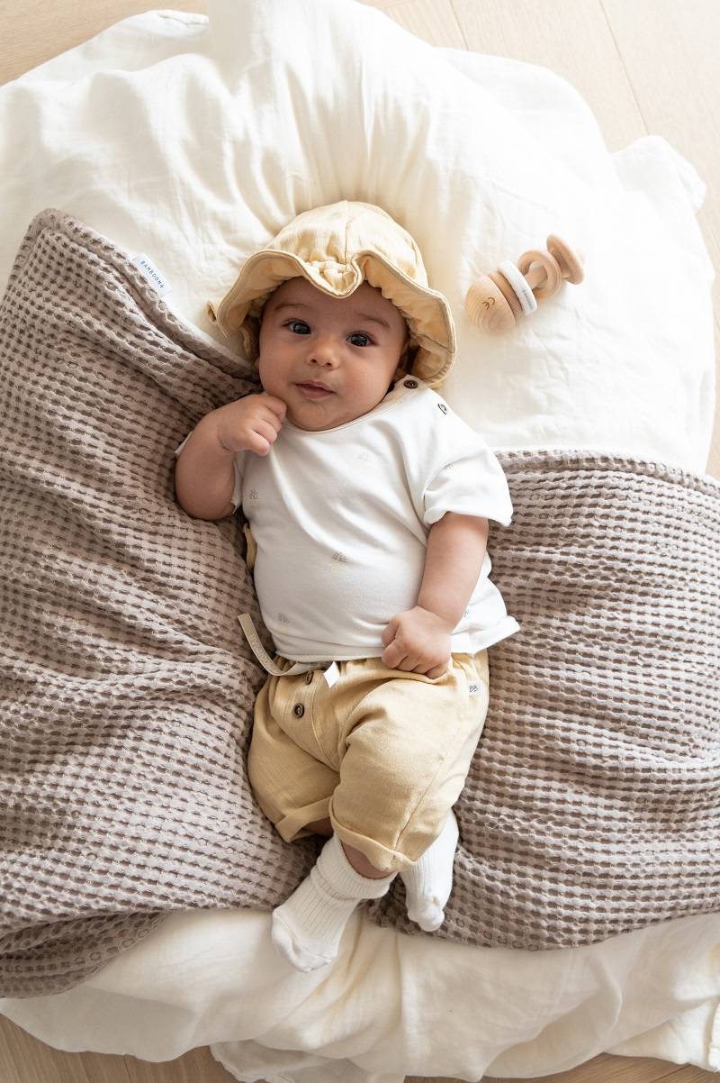 bamboom-short-bimbo-in-muslin-cammello-62 image 2