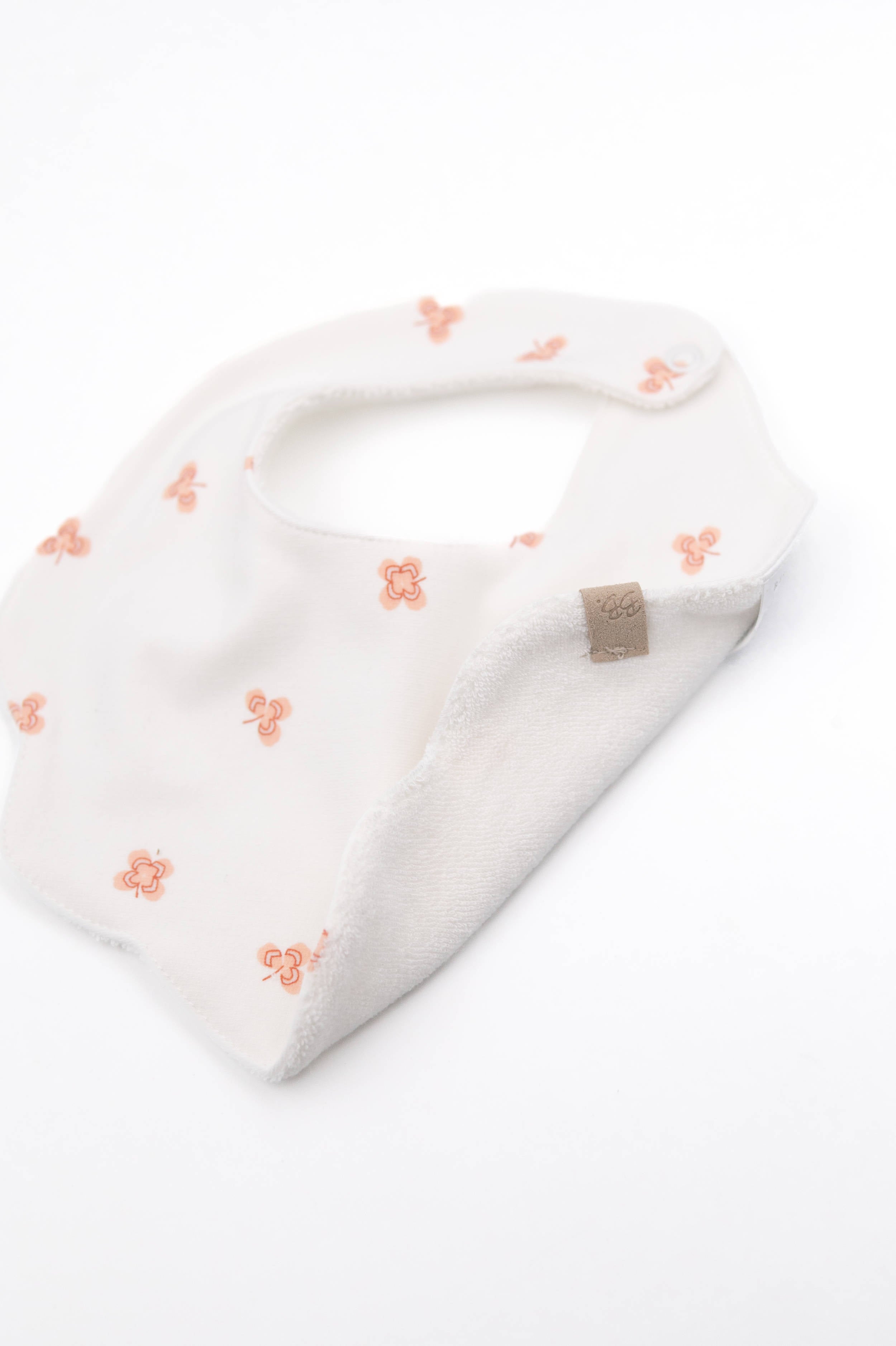 bamboom-bavaglino-bib-flower-print-lucky-leaves-280 image 3