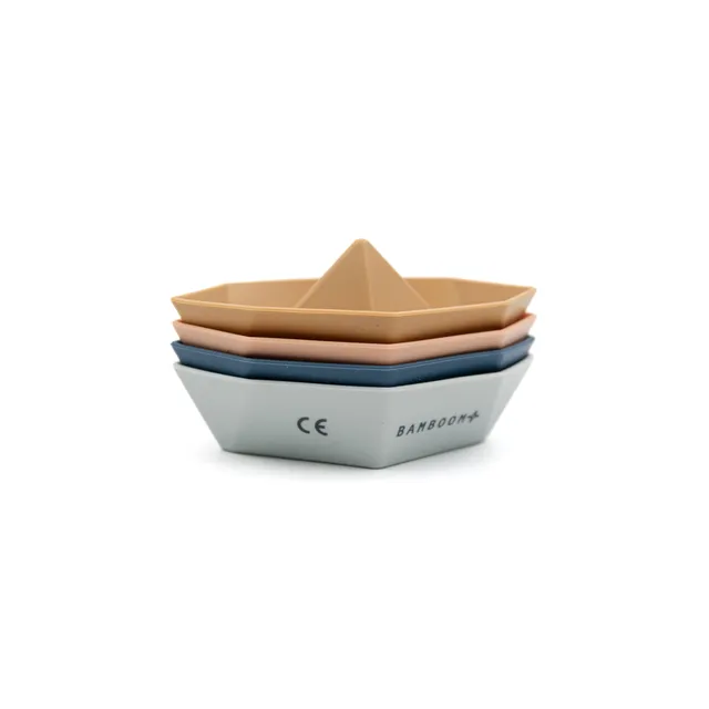 bamboom-set-barchette-in-silicone-gioco-bagnetto-multicolor-472 image 1