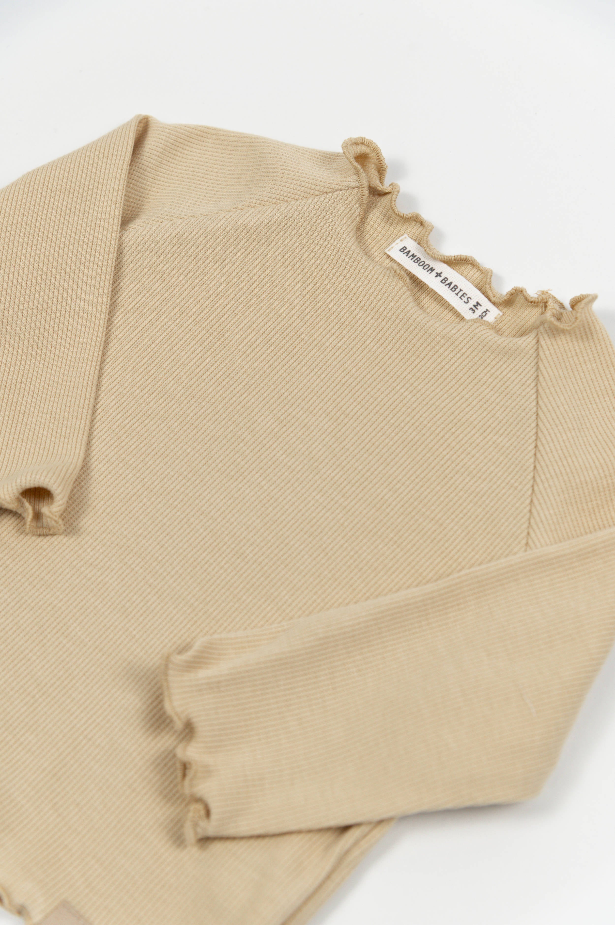 bamboom-shirt-bimba-maniche-lunghe-mustard-270-3m-36m image 2