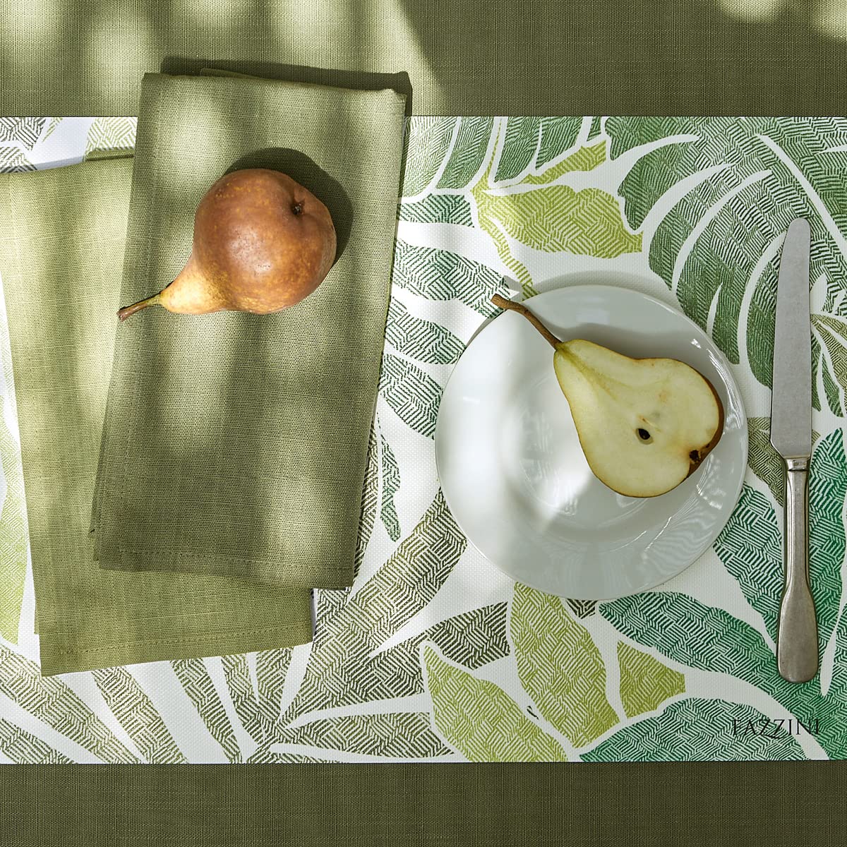 fazzini-textures-tovaglietta-americana-33x45-cm-verde image 2