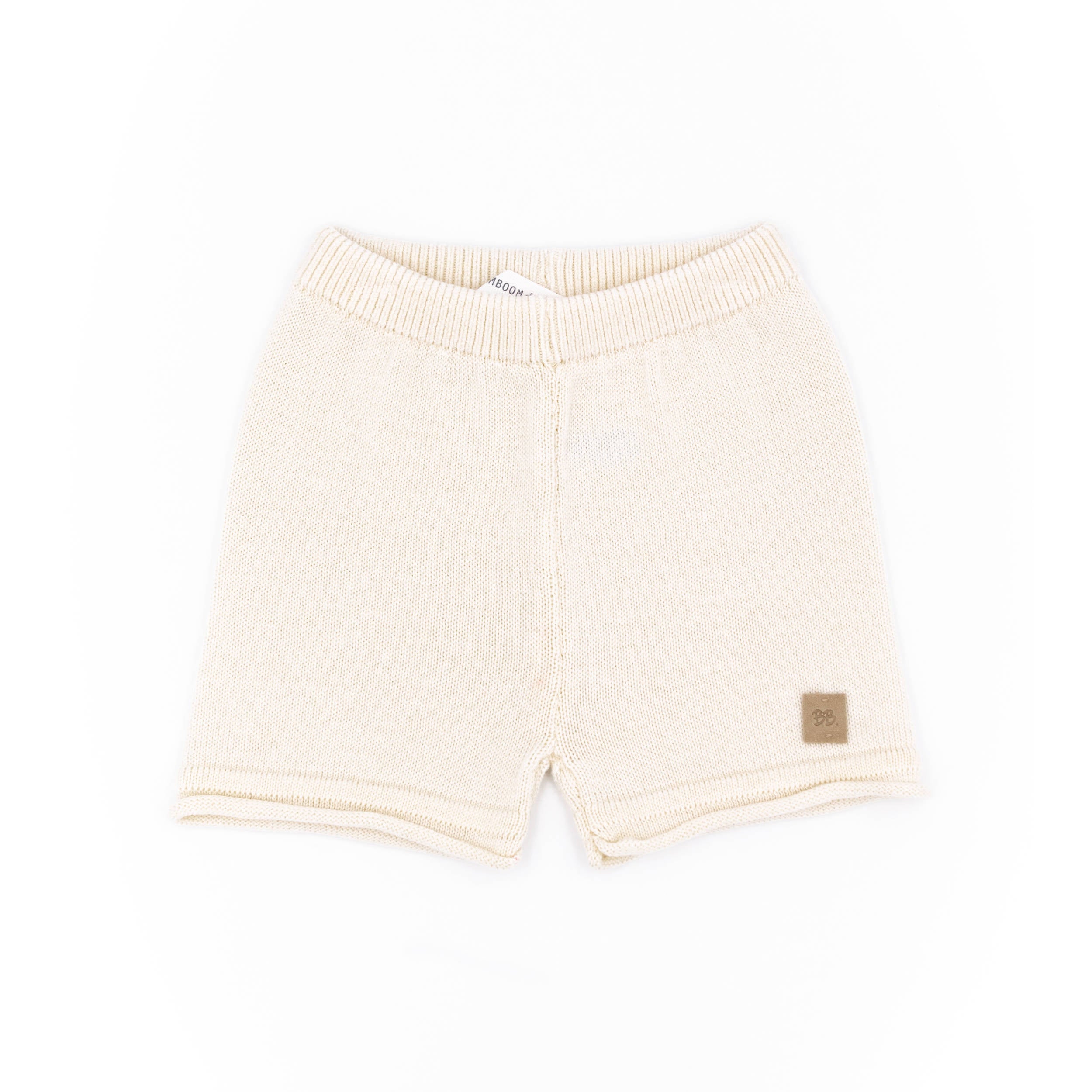 bamboom-pantalone-corto-knitted-bianco-01 image 1