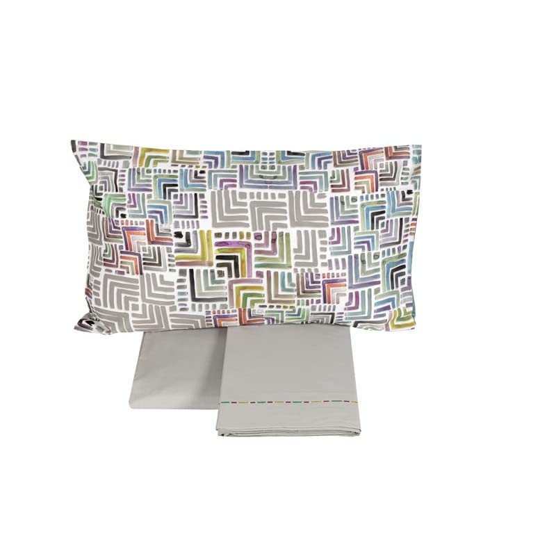 fazzini-geometrie-completo-letto-2-piazze-multicolor image 1