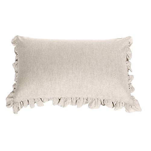 fazzini-soffio-coppia-federe-52x82-cm-naturale-brown-in-puro-lino-volants image 3
