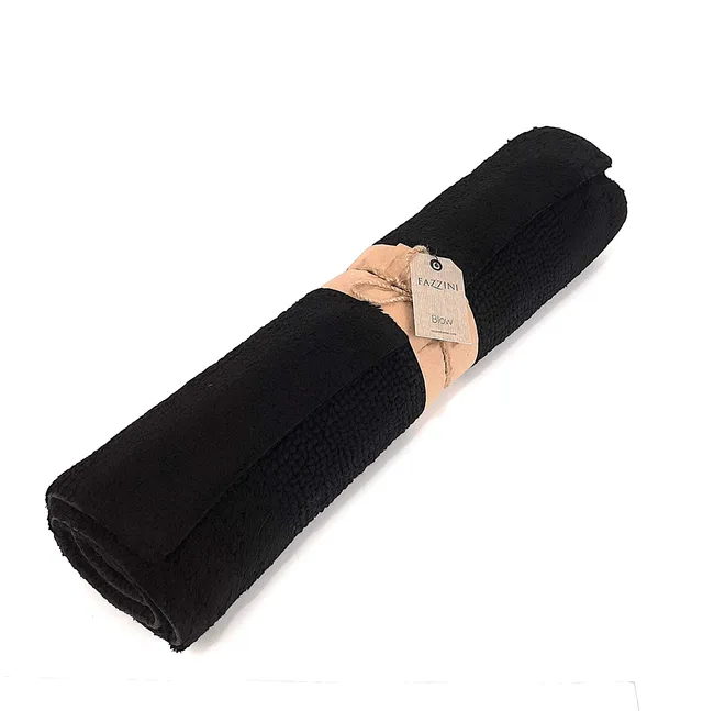 fazzini-up-down-tappeto-da-bagno-60x110-nero image 1