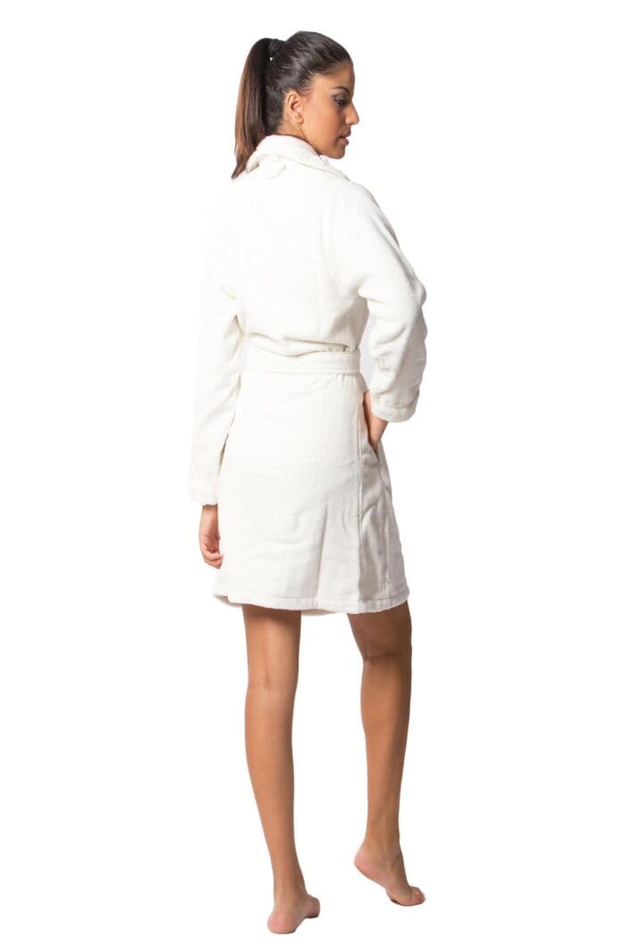 fazzini-petit-maison-accappatoio-donna-s-bianco-seta image 3