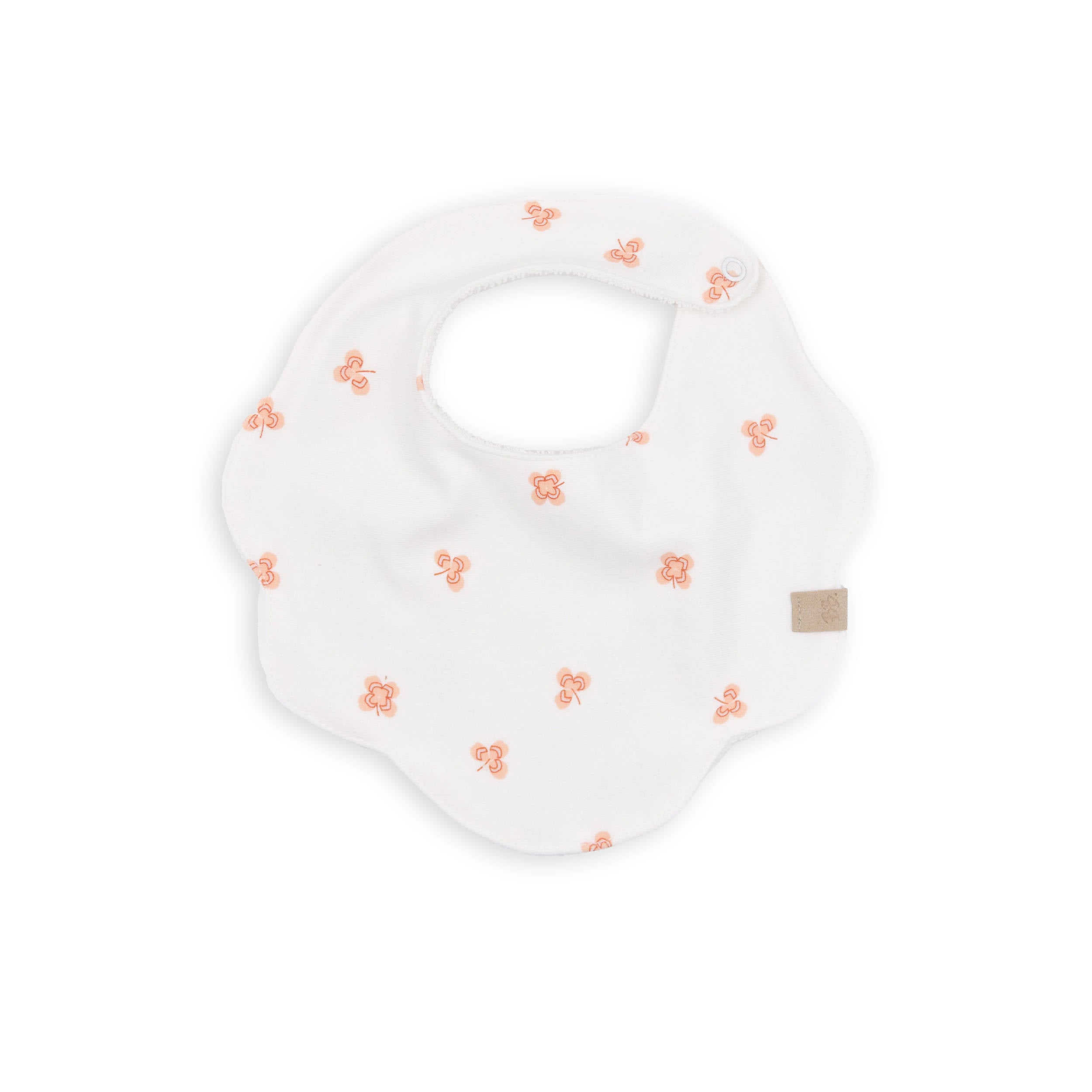 bamboom-bavaglino-bib-flower-print-lucky-leaves-280 image 1