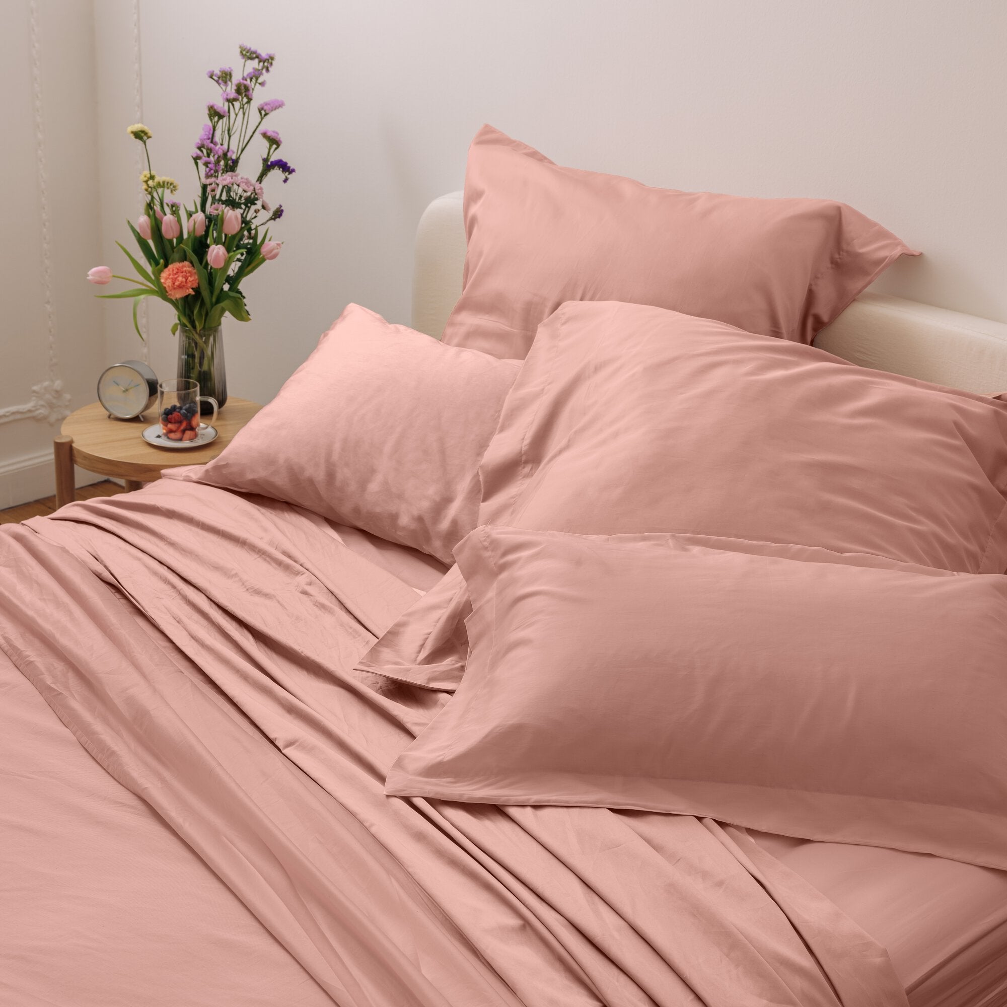 dalfilo-lenzuolo-sopra-in-raso-linea-classica-rosa-antico image 4