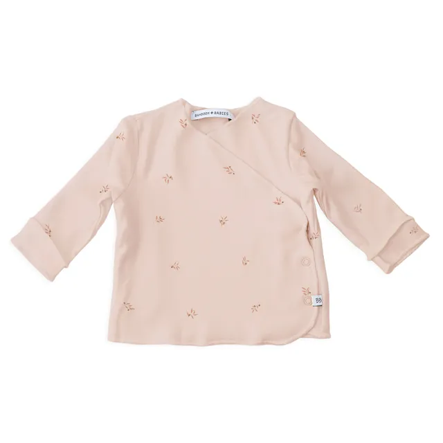 bamboom-pure-maglia-incrociata-neonato-olives-413-taglia-1m image 1