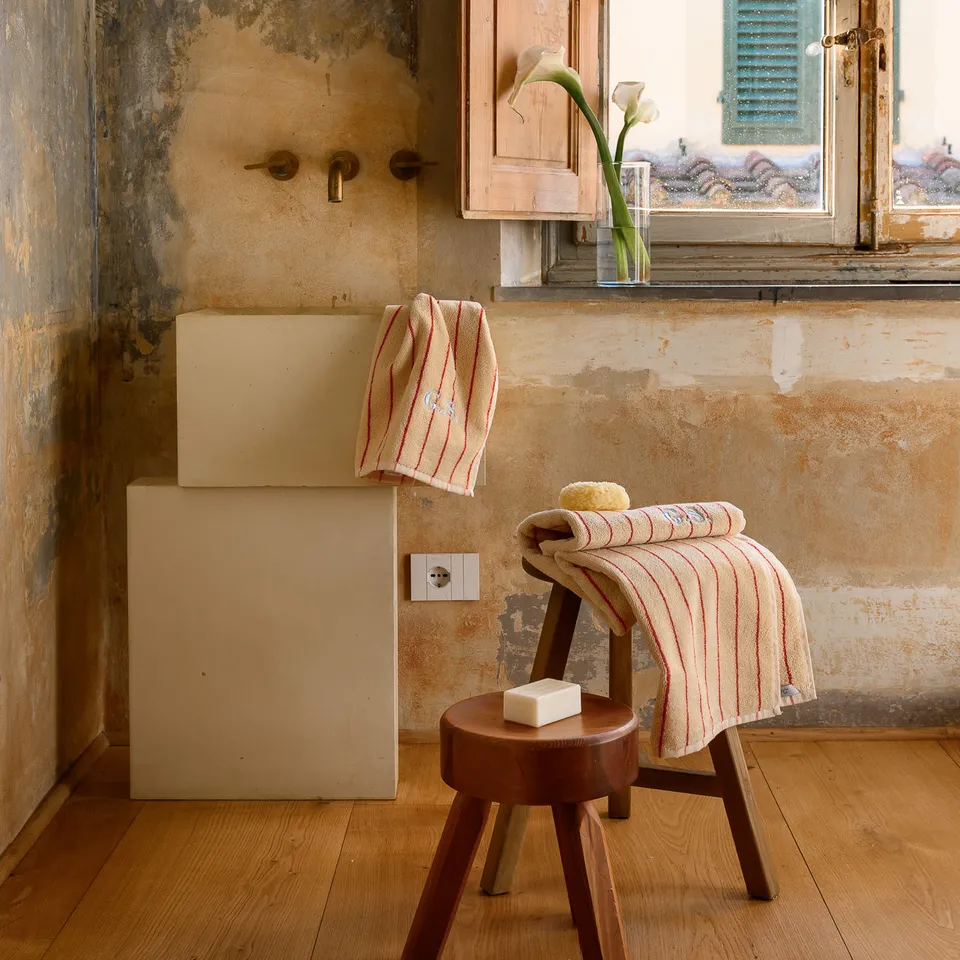 dalfilo-linea-classica-set-2-asciugamani-viso-60x100-mani-40x60-righe image 1