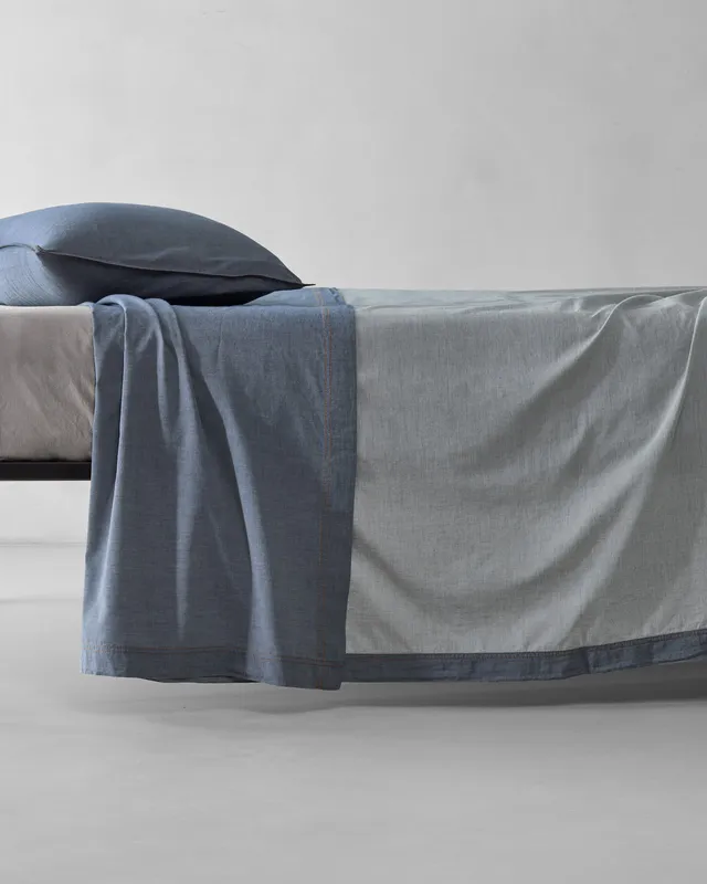 society-limonta-nim-lenzuolo-denim-cotone image 1