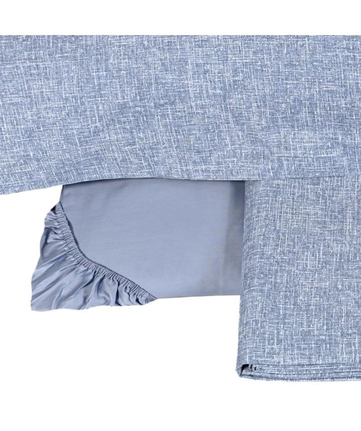 fazzini-baco-completo-lenzuola-2-piazze-blue-fog image 2