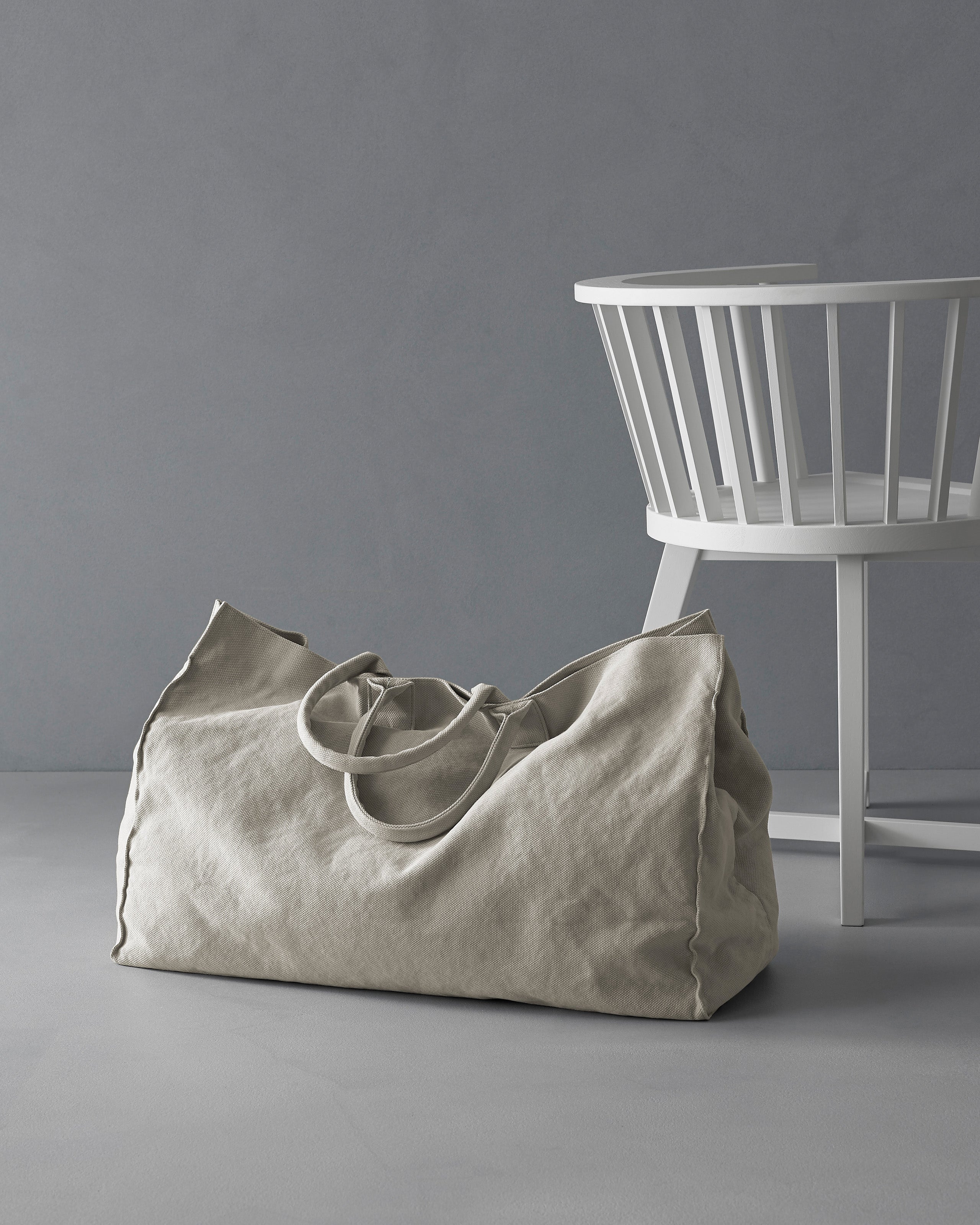 society-limonta-drai-bag-shopper-maxi-in-tela-di-cotone image 6