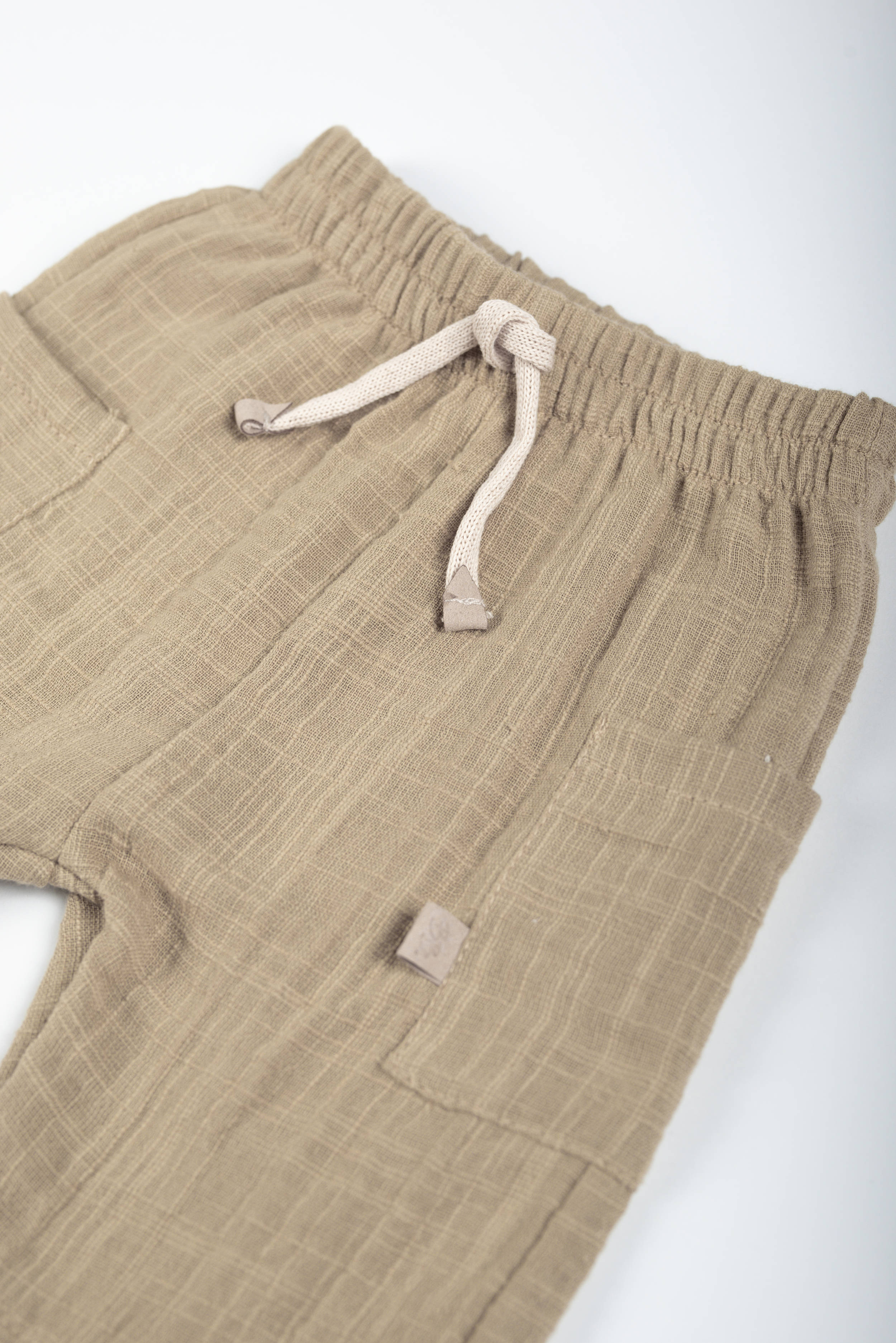 bamboom-shorts-lino-look-mustard-270-bimbo image 2