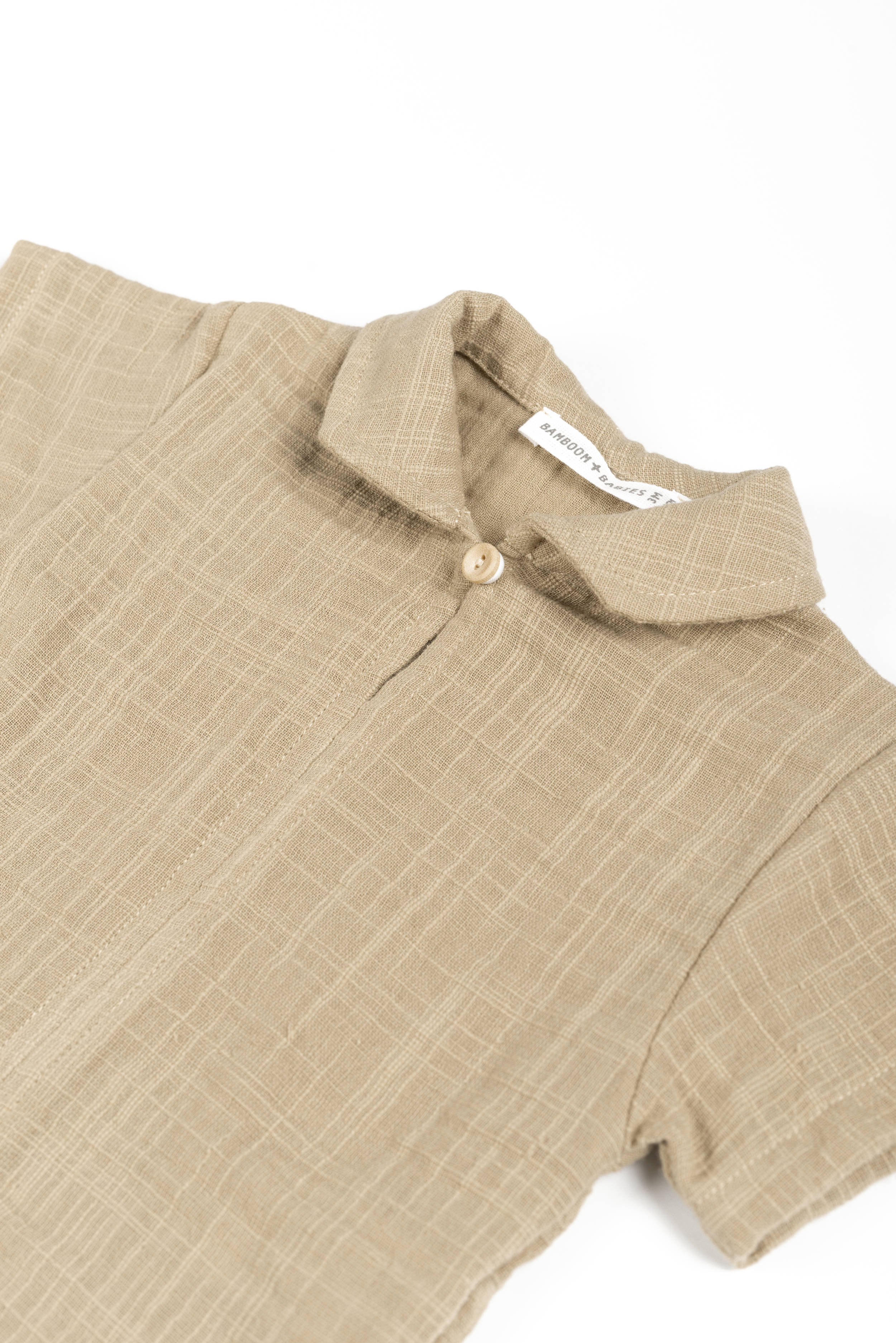 bamboom-shirt-con-colletto-mustard-270-bimbo-lino-look image 3
