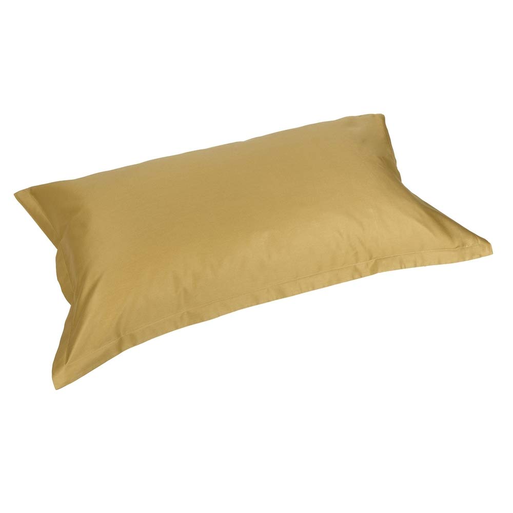 fazzini-trecento-coppia-federe-raso-52x82-ocra image 1