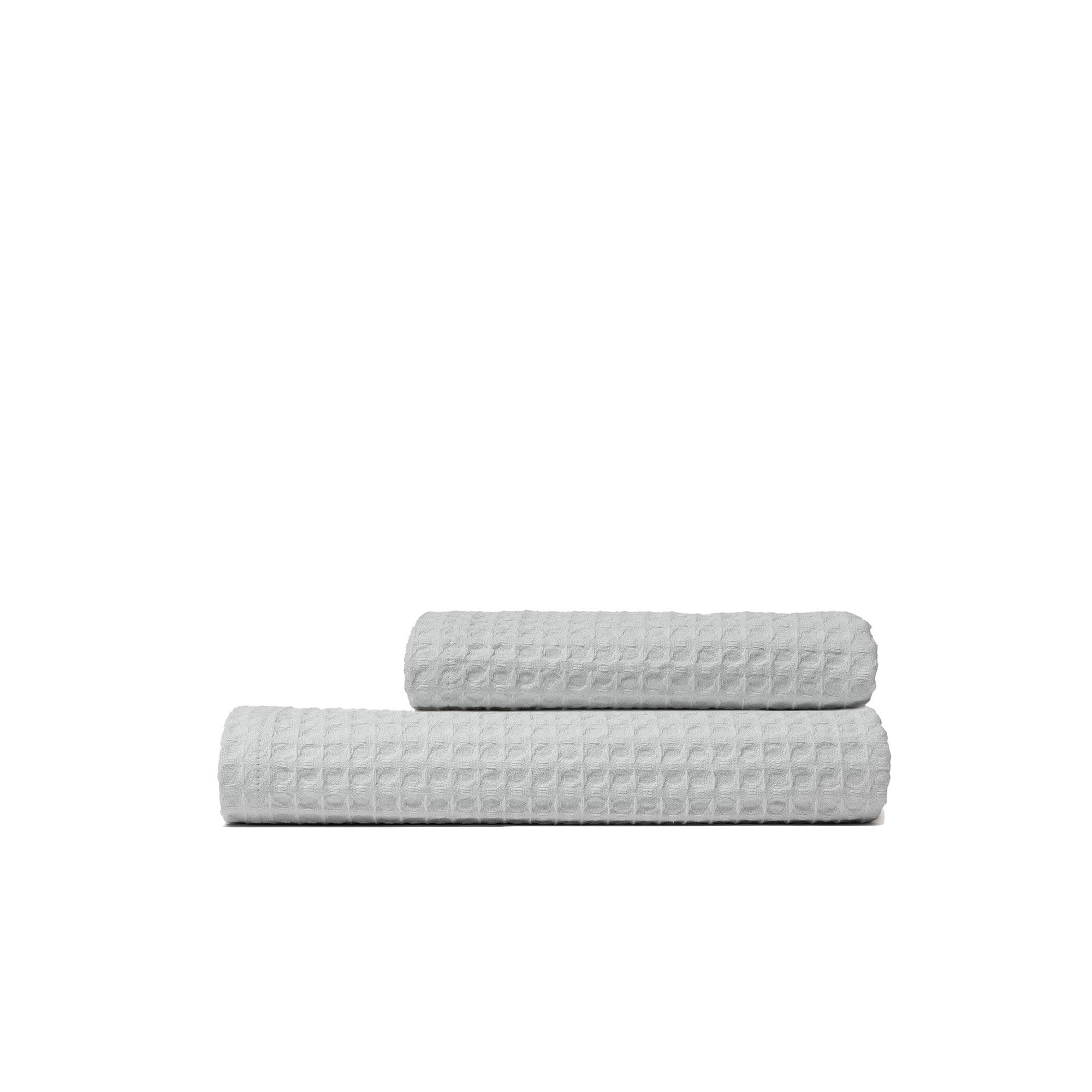 dalfilo-linea-nido-d-ape-set-2-asciugamani-viso-e-mani-cotone image 1