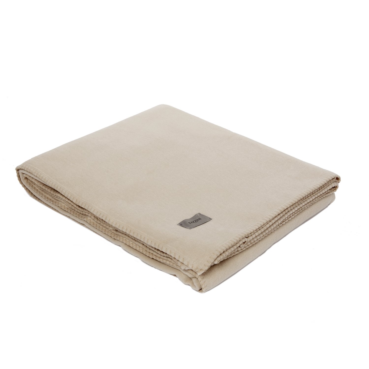 fazzini-coperta-lucy-240x220-naturale-in-pile-melange image 1