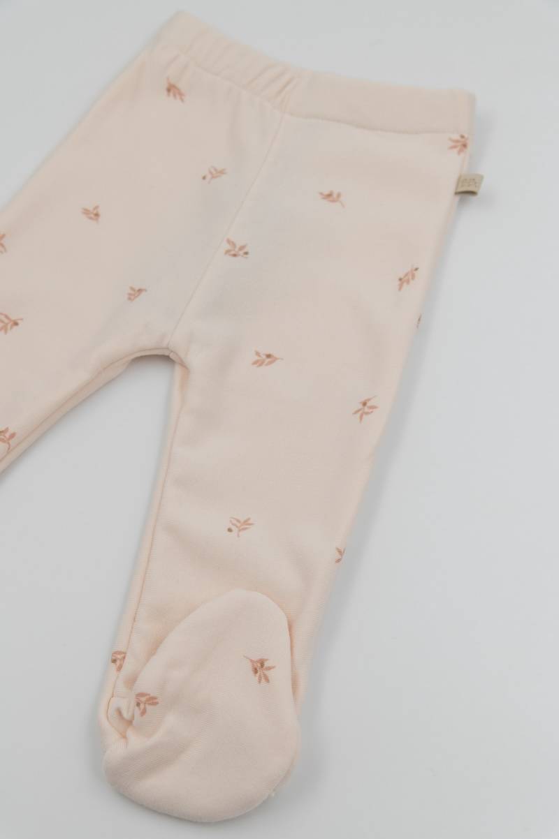 bamboom-twinset-neonato-olives-413-maglia-incrociata-pantaloncini-con-piedi image 3