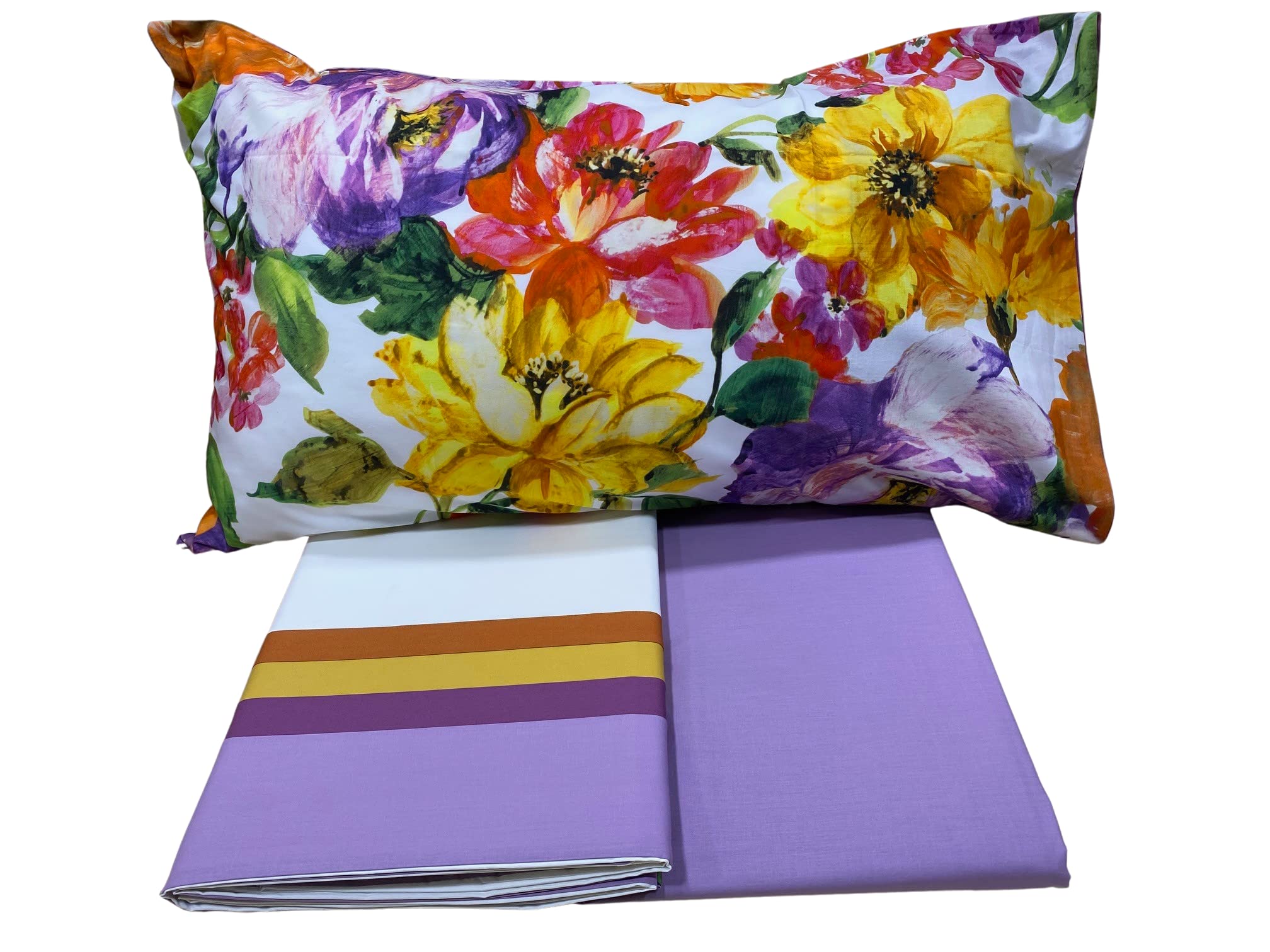 fazzini-jardin-majorelle-completo-lenzuola-2-piazze-percalle-multicolor image 1