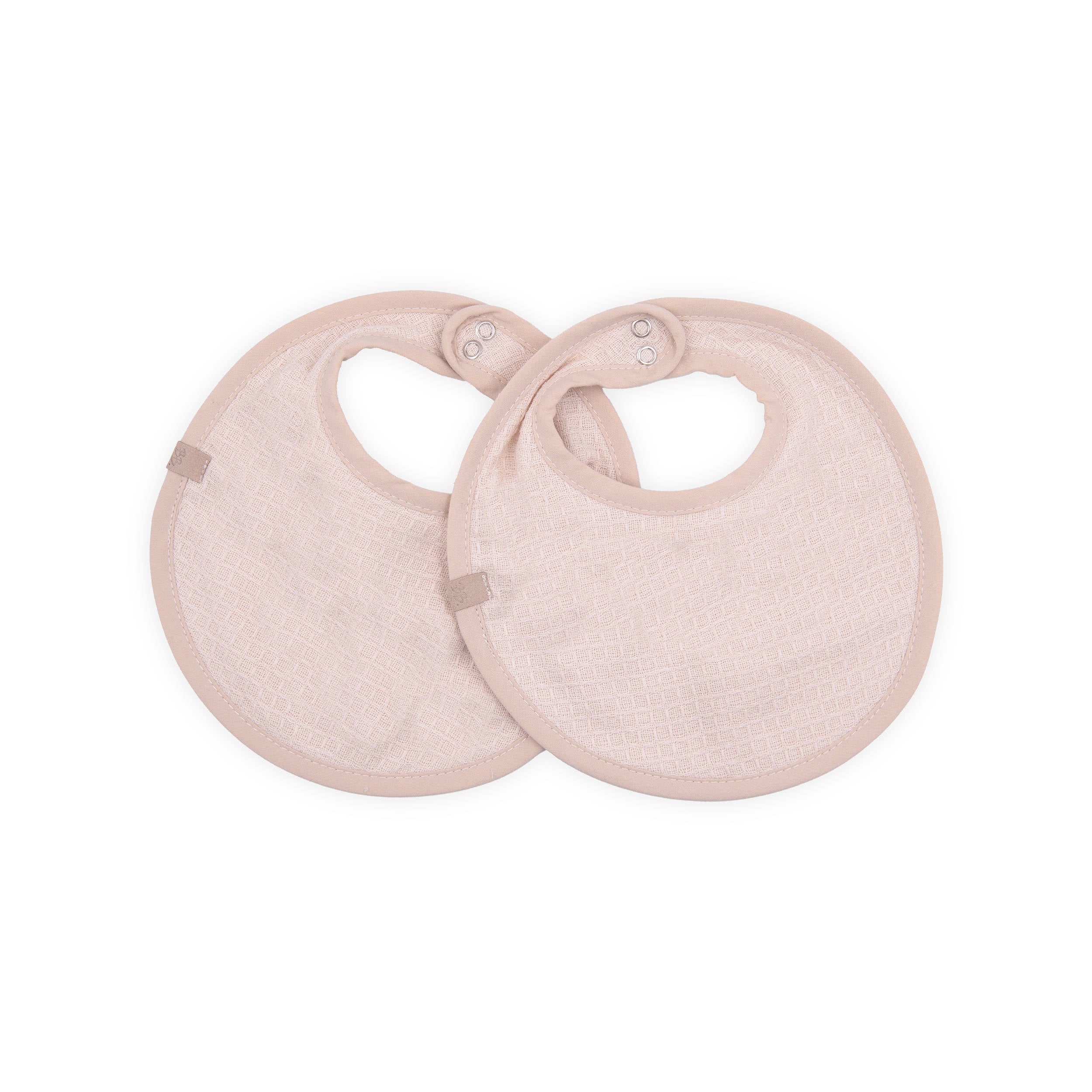 bamboom-set-bavaglino-waffle-2-pezzi-vintage-pink-341 image 1