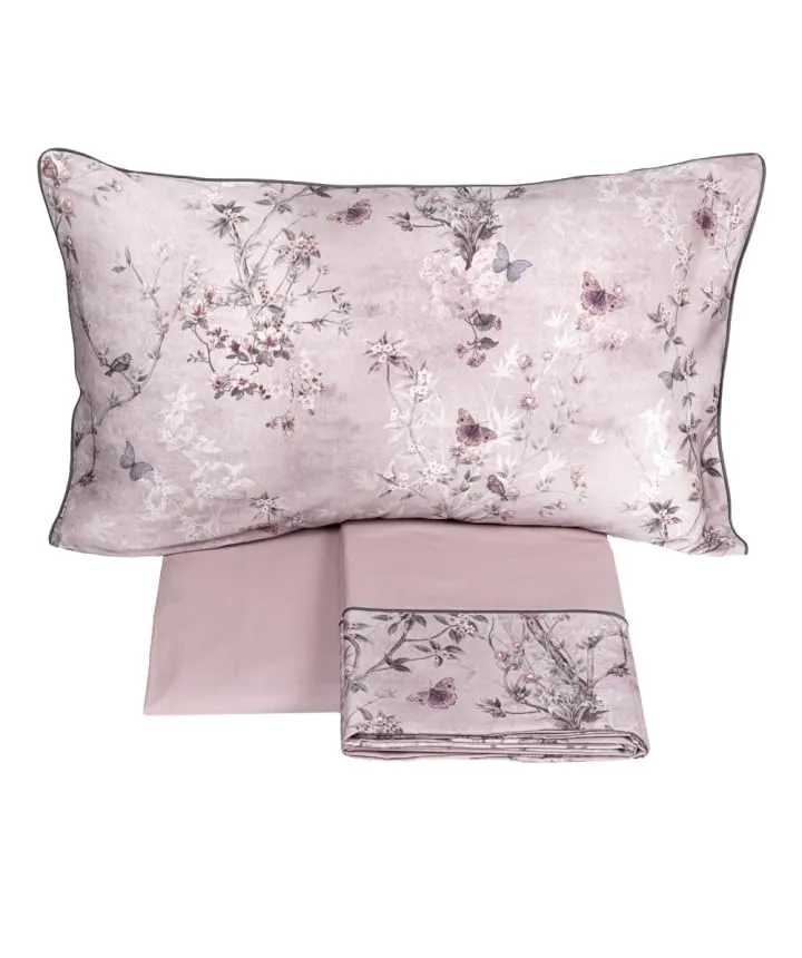fazzini-pigmenti-completo-lenzuola-2-piazze-rosa-raso-300tc image 1