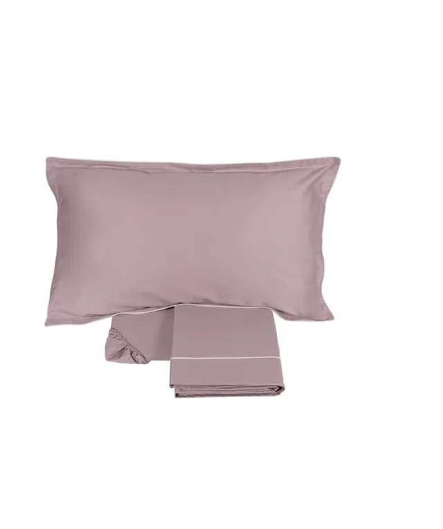 fazzini-deal-completo-lenzuola-2-piazze-rosa-bianco image 1