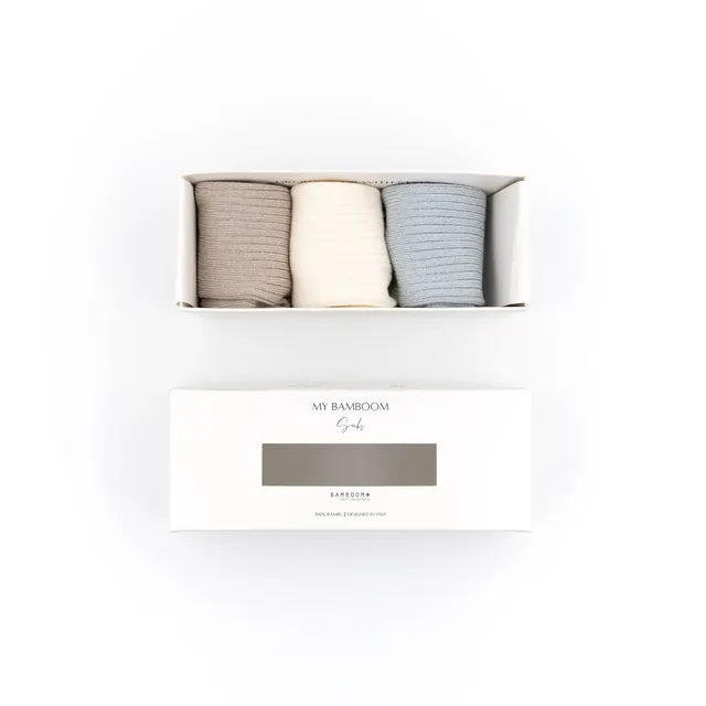 bamboom-3pc-gift-box-calze-a-coste-bamb-azzurro-03 image 1
