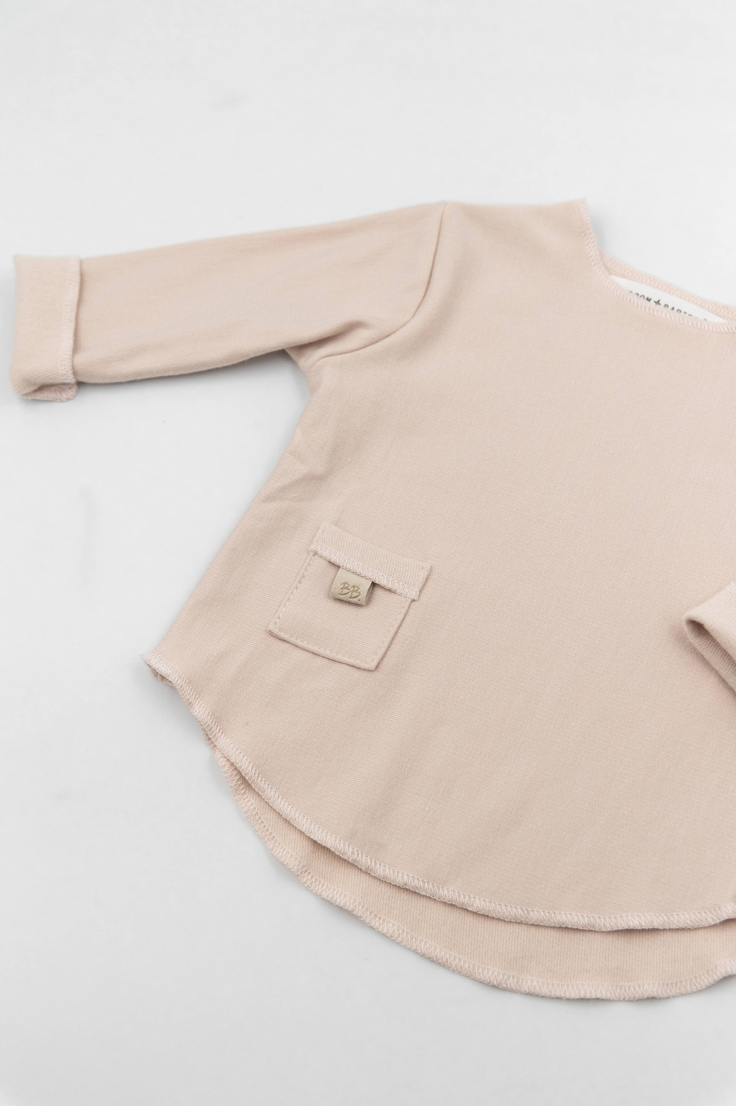 bamboom-twinset-pure-vintage-pink-341-completo-neonato-maglia-pantaloncino image 2
