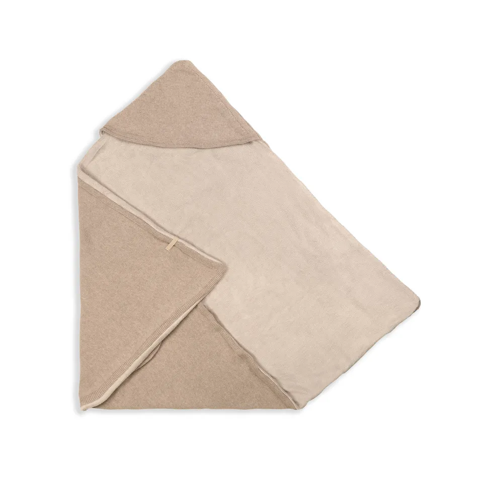 bamboom-copertina-wrap-4-stagioni-cashmere-e-teddy-light-chocolate-melange-318 image 1