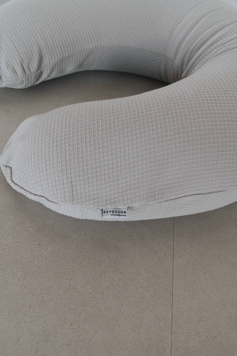 bamboom-combi-cosy-cuscino-gravidanza-allattamento-grigio-05 image 2