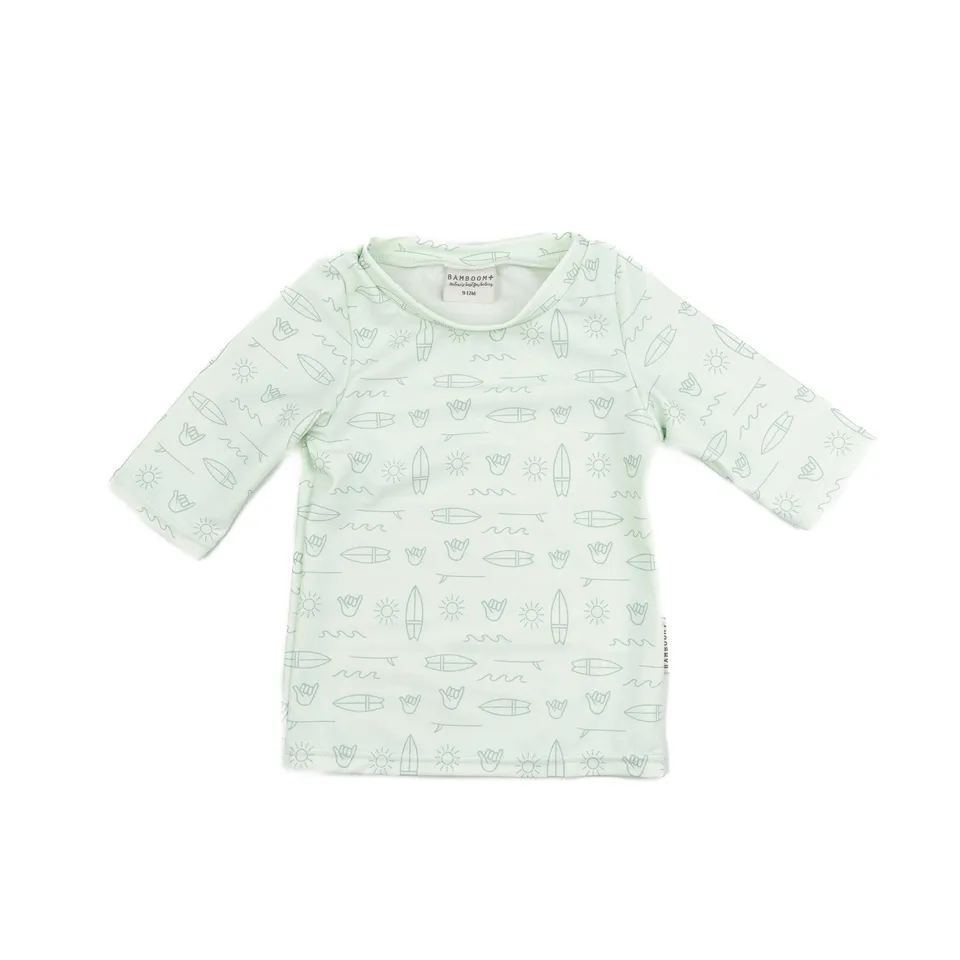 bamboom-t-shirt-mare-bimbo-maniche-3-4-uv50-surf-print-boy-237 image 1