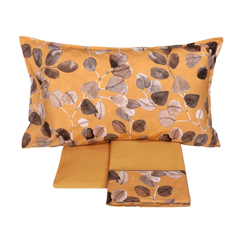 fazzini-sabi-sabi-completo-lenzuola-francese-percalle-cotone-grigio-verde image 6