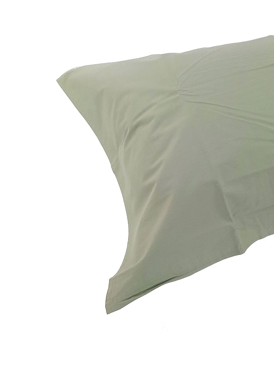 fazzini-arianna-coppia-federe-52x82-percalle-200tc-verde-salvia-p15 image 1