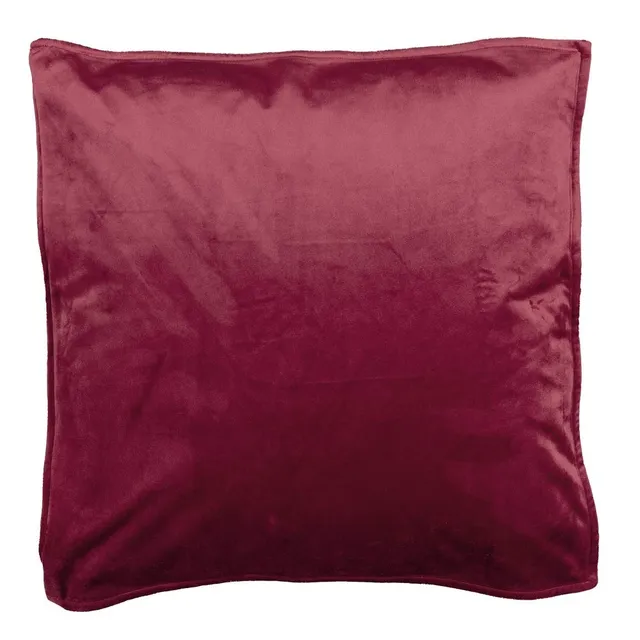 fazzini-fascino-cuscino-arredamento-50x50-cm-bordeaux-in-velluto image 1
