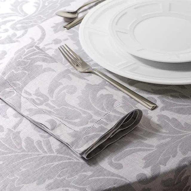 rivolta-carmignani-victorian-tovaglia-in-lino-di-fiandra-jacquard image 1
