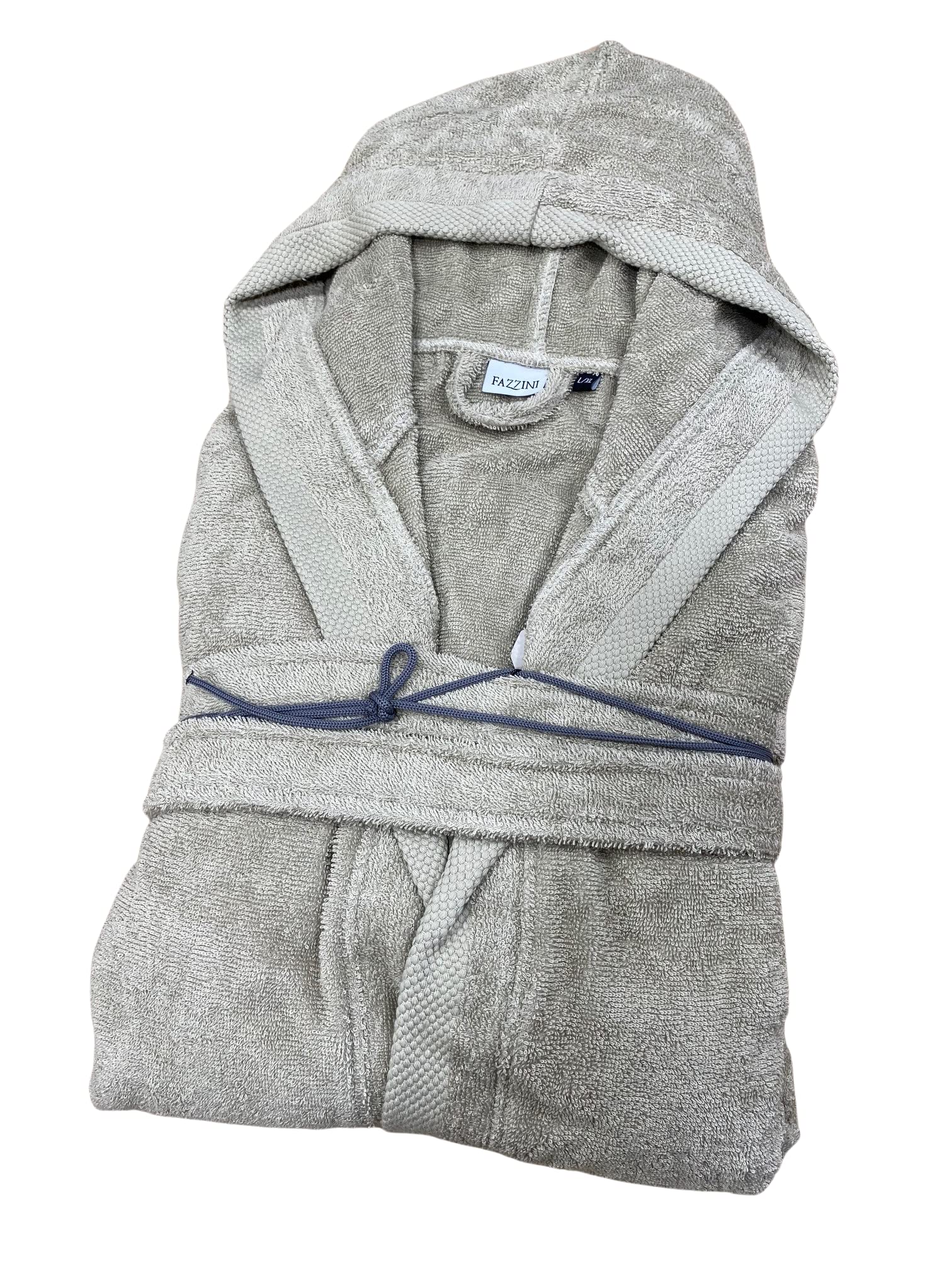 fazzini-fitness-accappatoio-unisex-in-spugna-di-cotone-con-cappuccio image 3