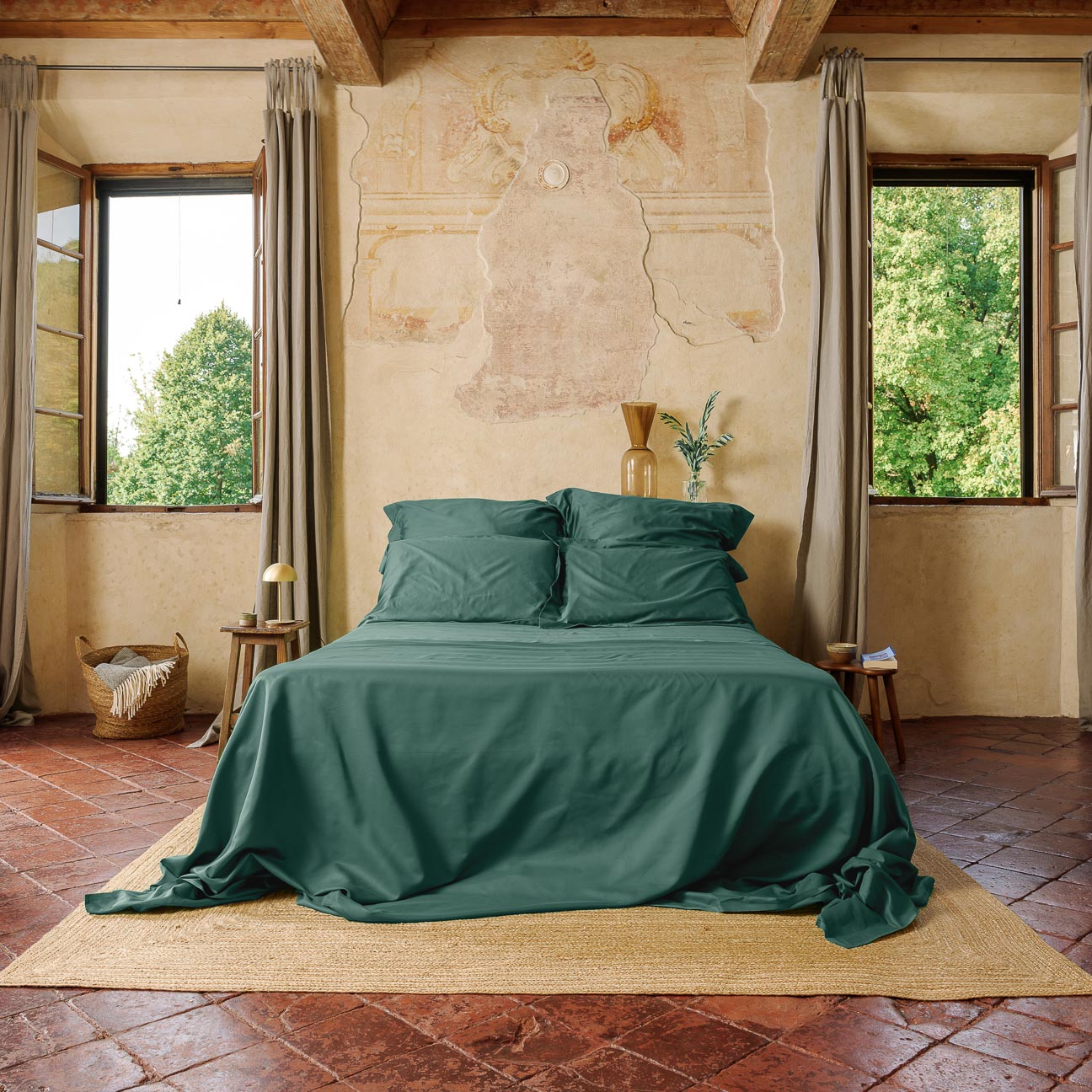 dalfilo-lenzuolo-sopra-in-raso-linea-classica-made-in-italy image 3