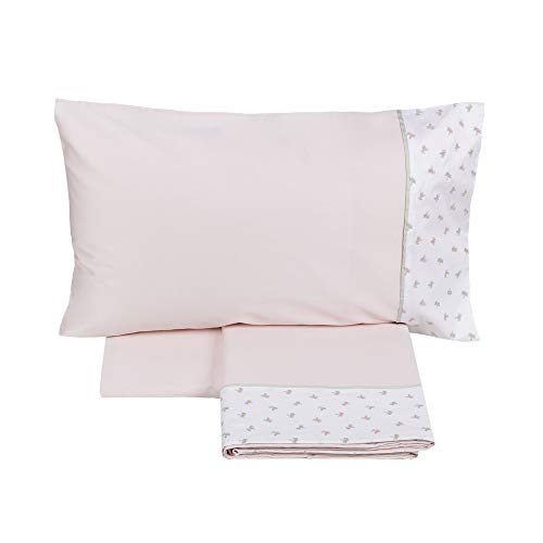 fazzini-spring-completo-lenzuola-singolo-rosa-con-balza-ricamata image 4
