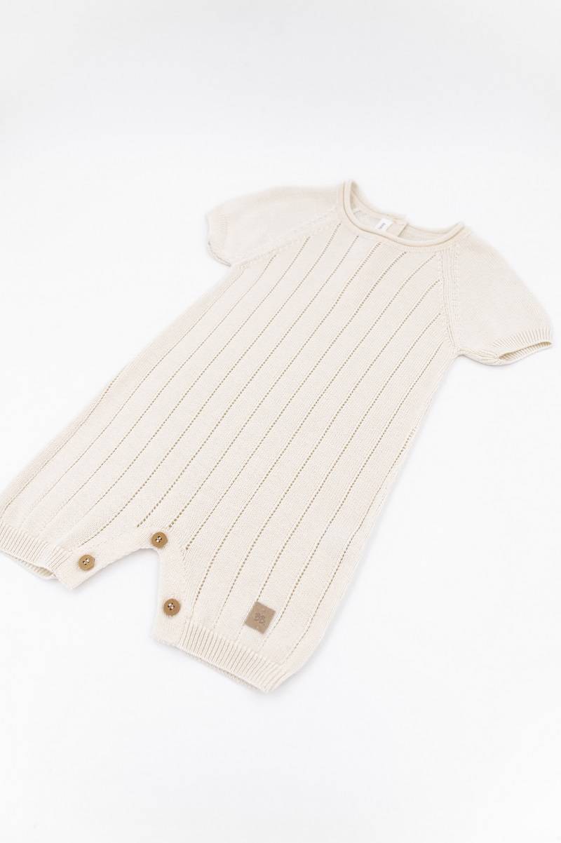 bamboom-pagliaccetto-righe-knitted-bianco-01-tutina-neonato image 2