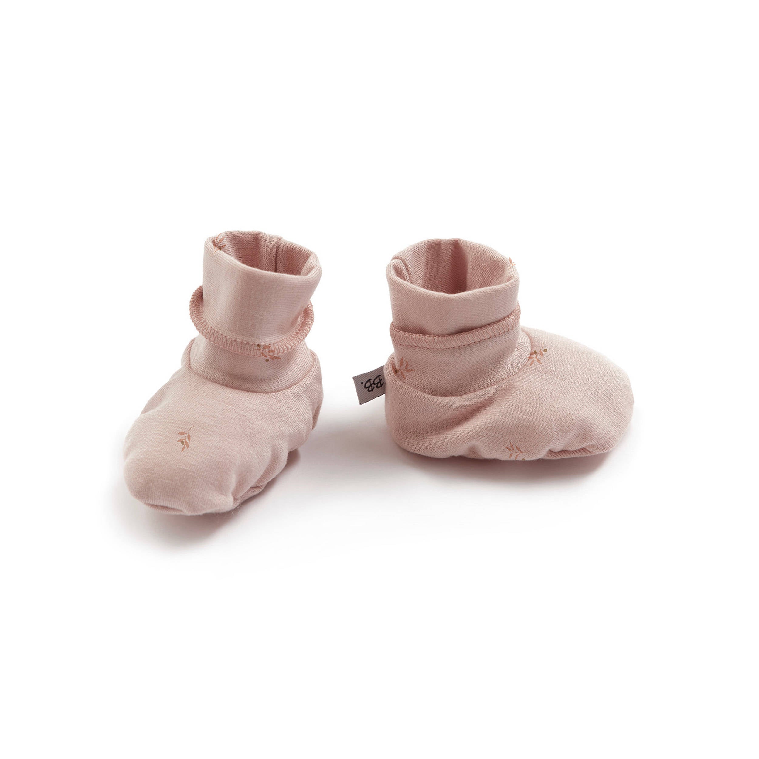 bamboom-babbucce-neonato-pure-olives-413-in-viscosa-di-bamb image 1