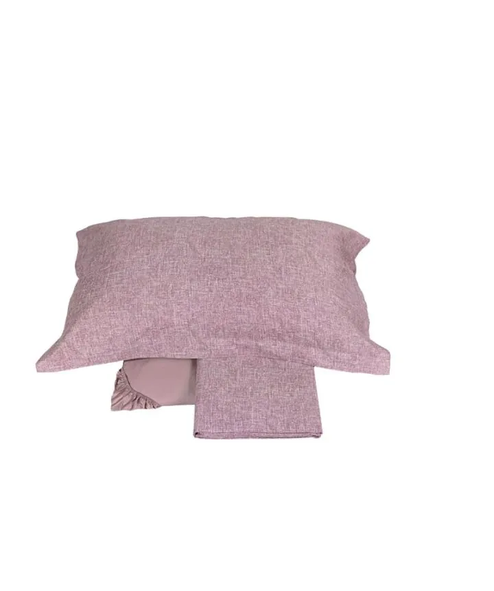 fazzini-baco-completo-lenzuola-2-piazze-rosa image 1