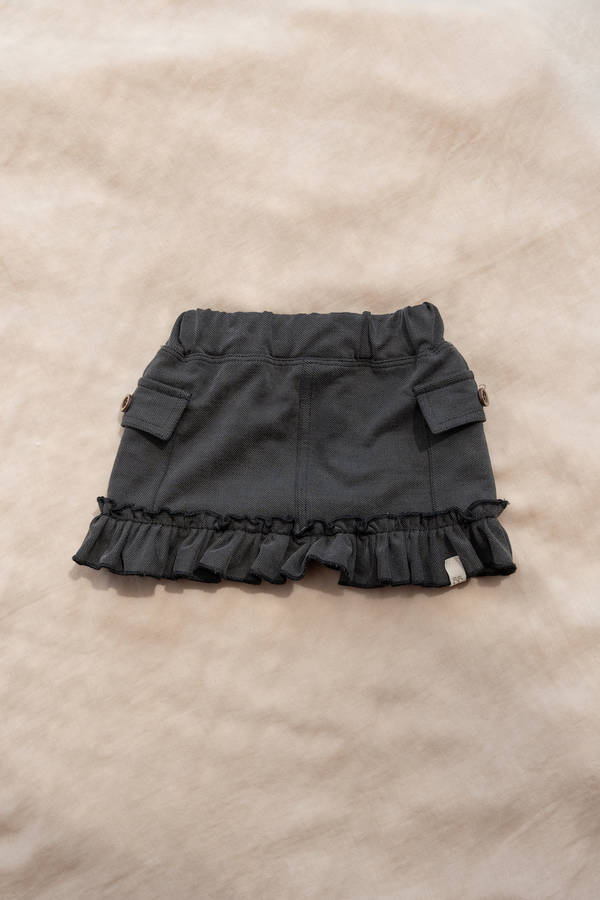 bamboom-gonna-corta-bimba-jeans-antracite-816-in-bamb image 1