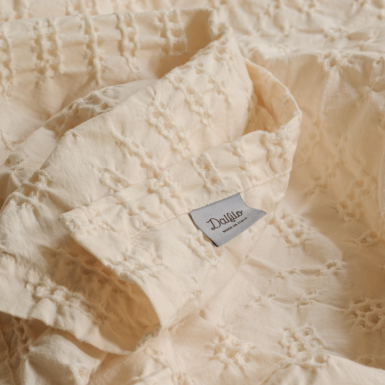 dalfilo-copriletto-in-cotone-nido-d-ape-280x280-cm-2-piazze image 3