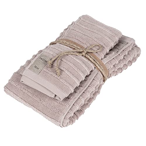 fazzini-rilievi-coppia-asciugamani-40x60-60x110-cm-rosa image 2